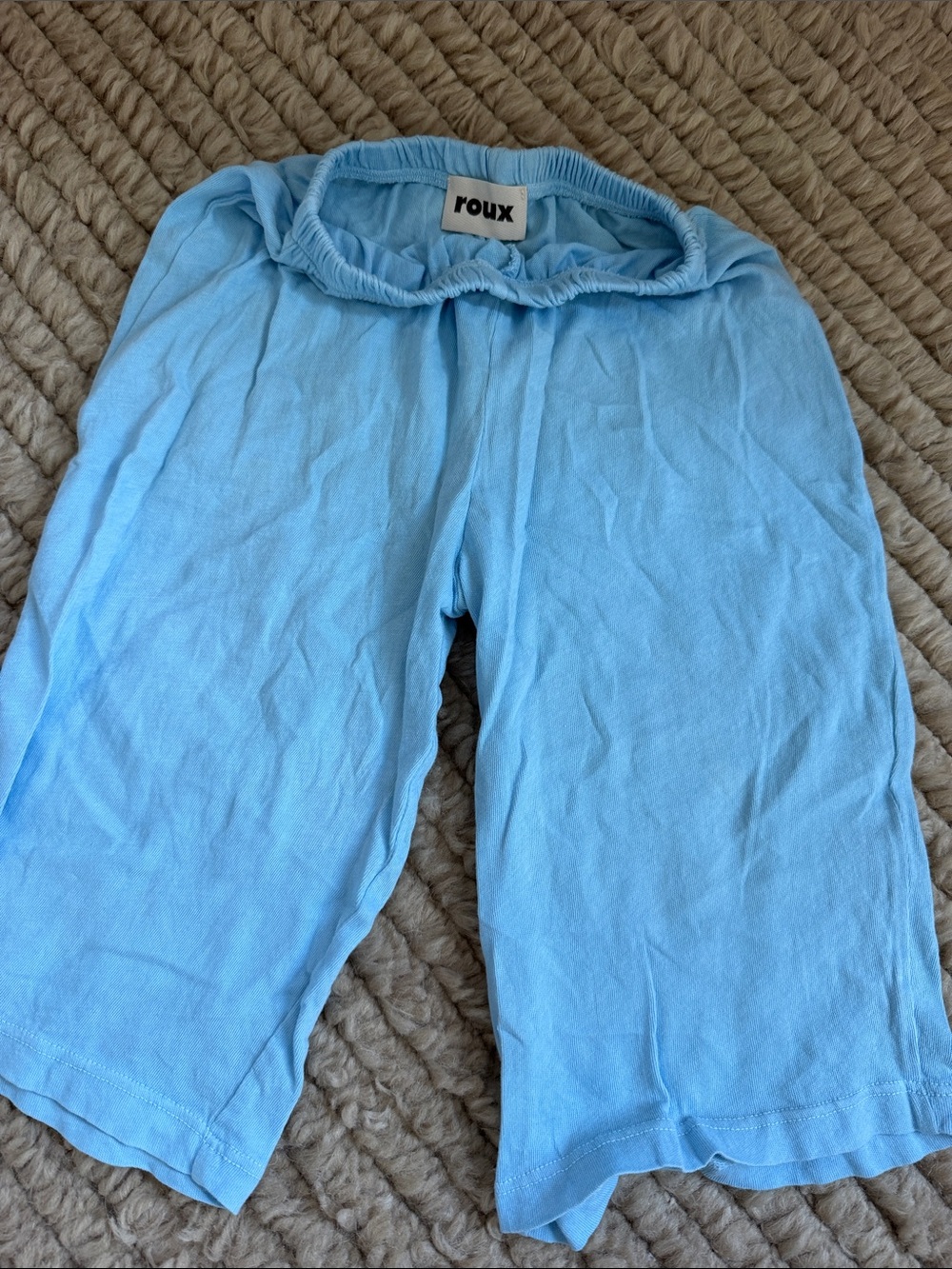 Roux Kids Light Blue Casual Bottoms